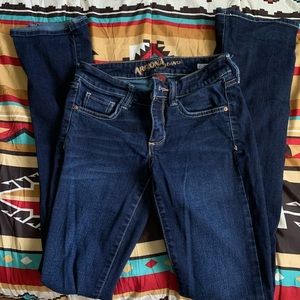 Arizona co. Low Rise Skinny Fit Bootcut Jean